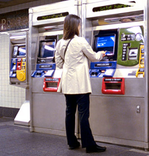 MTA NYCT MetroCard machine